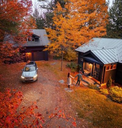 River Ridge Cabin near Stowe, in the heart of Vermont