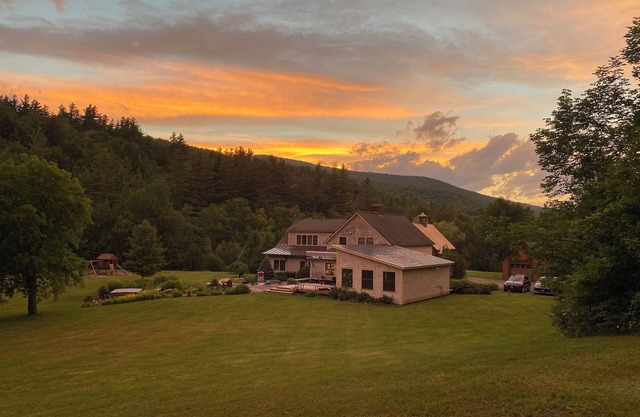 River Stone Barn + House