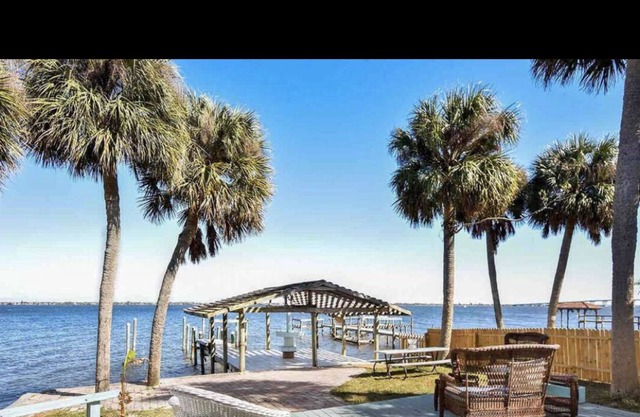 Riverfront House with Private Backyard and Dock- Pets stay FREE
