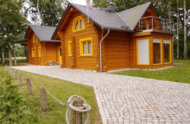 Romantic block with fireplace & sauna