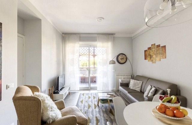 ROME VATICAN -100sqm -MODERN DESIGNED - COZY BALCONY - free WI-FI, A/C, SAT TV