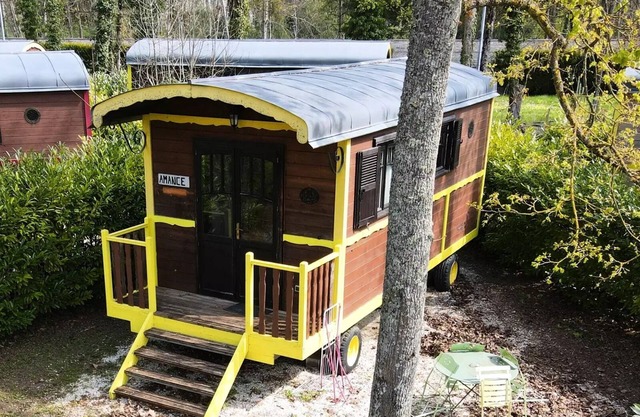 Roulotte-gîte 5 persons