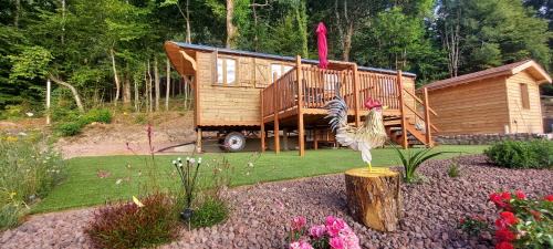 Roulotte Le Coq La Mazille