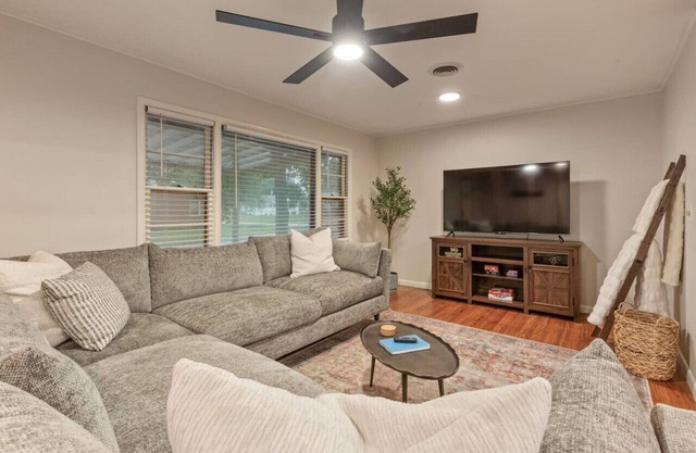 Rustic Charm Owasso Retreat | 2BR Big Backyard