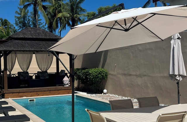 Saline Les Bains - 4* luxury villa, quiet, 2 minutes walk from the lagoon