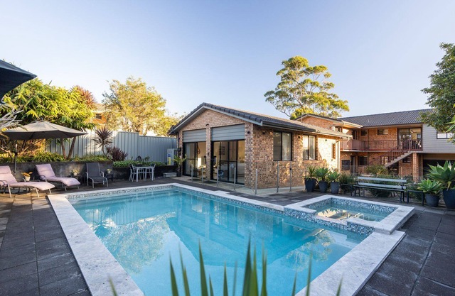 Saltwater Pool House
