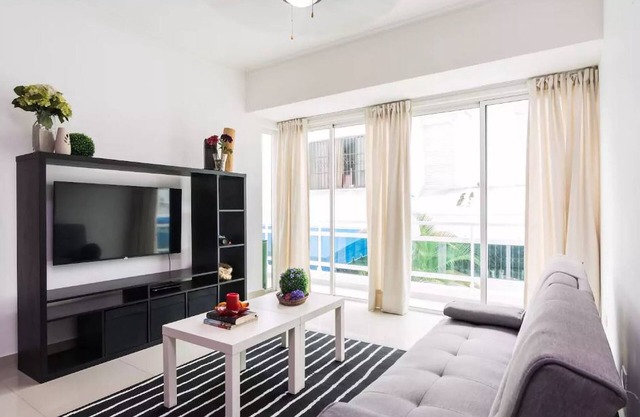 Santo Domingo City Center Cozy Apt. with Two Bedrooms + Free Parking and Gym ✔️