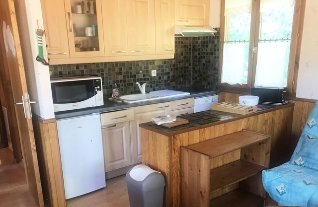 Savoyard chalet with two apartments.