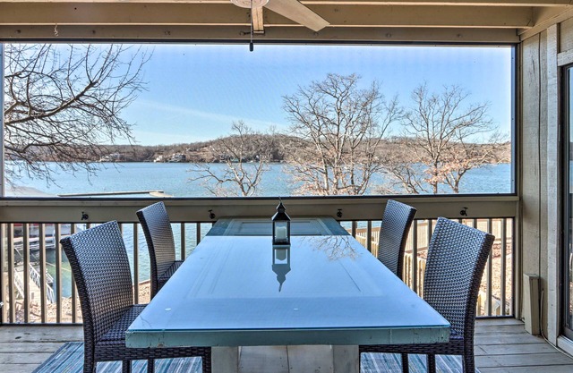 Scenic, Convenient Lake of the Ozarks Resort Condo