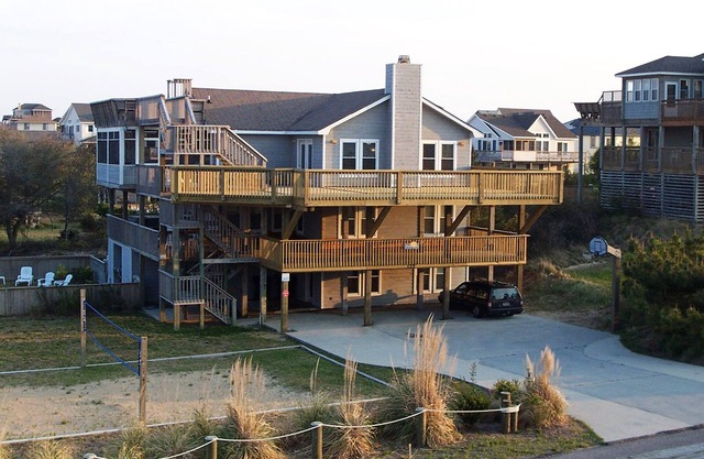 Schooner Ridge Ocean Side/View House 8BR/8.5BA Beach Access, Duck, NC #124783