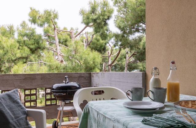 seafront with large terrace