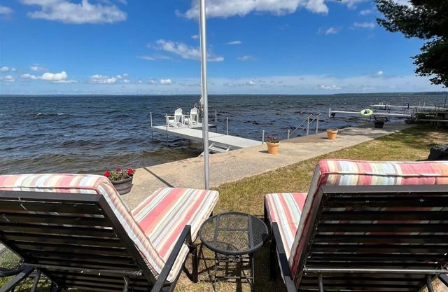 Sebago Waterfront with Dock.