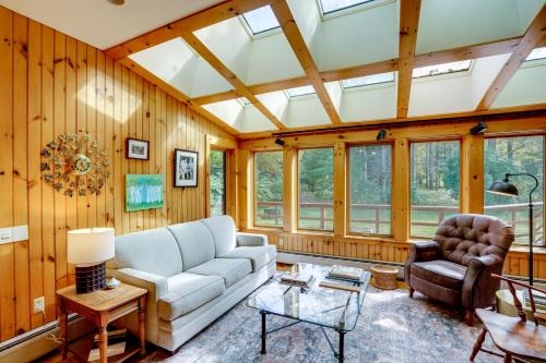 Secluded Family Getaway with On-Site Creek in Hawley