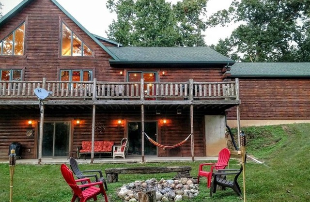 Secluded Log Home