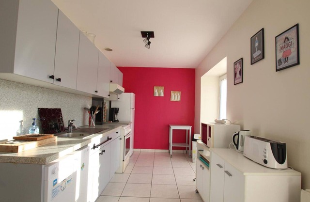 Semi-detached house with terrace in Lessay, perfect for families