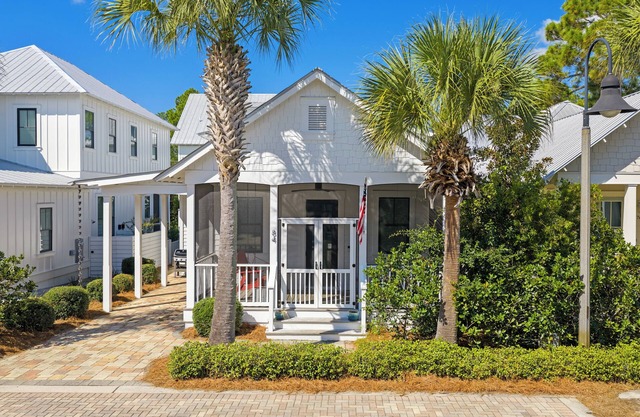 Serene 30A Getaway Steps from the Gulf w/BBQ & Wraparound Porch | 30A Fade Away