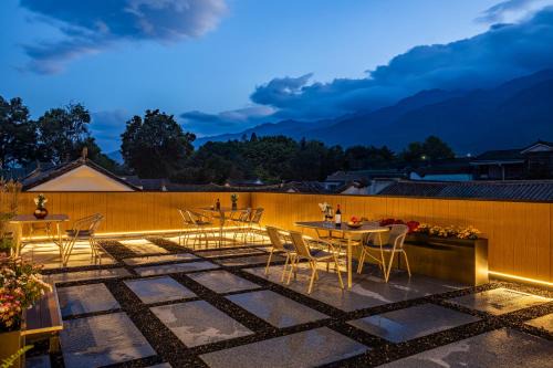 Serene Clouds And Moonlight