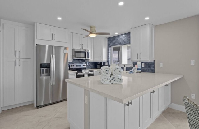 Serene Garden & Gulf View | Top Floor 2BR Remodeled Condo