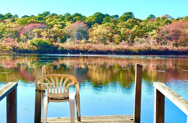 Serene Waterfront Cottage, Private Dock, Walk to Beach, Golf, Ferry, Cafe & Shop