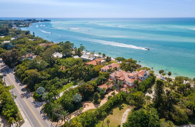 Siesta Key Oceanfront Palace with Private Beach