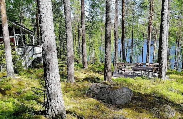 Silent, private cottage by lake, sauna and boat