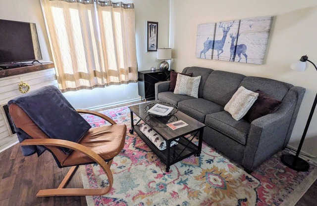 Ski In/Out 1BR Slopeside Condo at Top of the World, 1 Q bed + 1 Q Sleeper Sofa