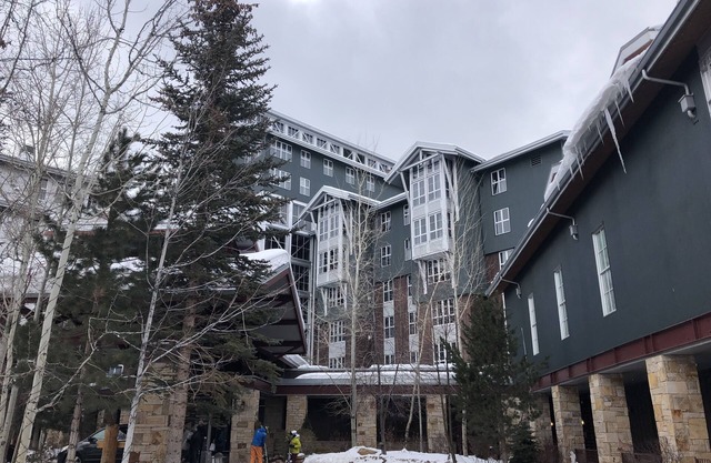 Ski in ski out Marriott Mountainside Timeshare, two bedrooms two baths