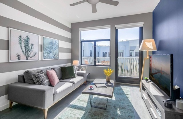 Sleek 1BR Mission Bay, w/Gym, close to Caltrain by Blueground