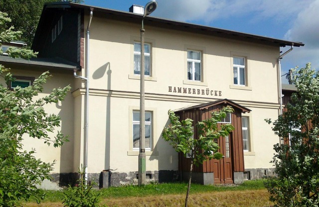 Small holiday flat in the historic railway station