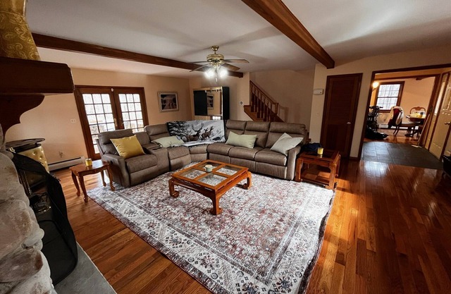 Snowboarding skiing hiking while staying in Nature's Paradise