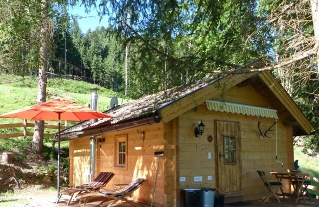 Sonnhütte - Hütte, Dusche, WC, Terrasse