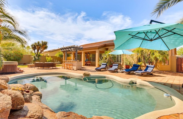 Sonoran Getaway in Goodyear: Amazing Pool, Spacious Backyard, near Golf & Hiking