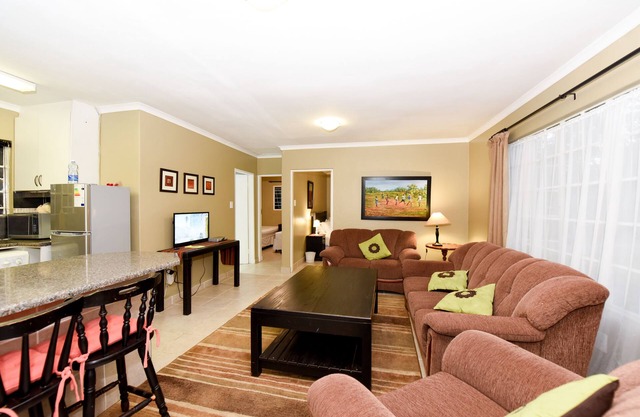 Spacious, 2 bedroom fully furnished and serviced pet friendly cottage.