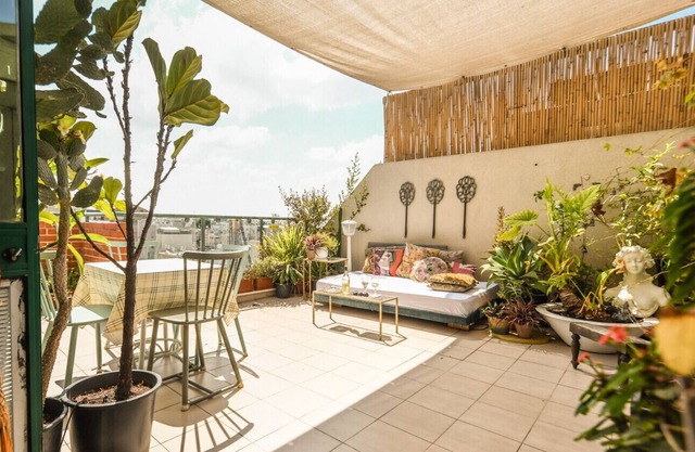Spacious 2BR w/ Beautiful Balcony Terrace in the Vibrant Heart of Tel Aviv