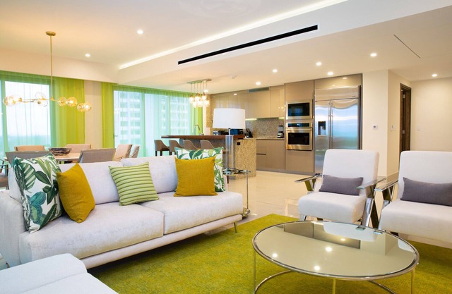 Spacious 3-bedroom, 3.5-bath residence in Garza Blanca Resort & Spa Cancun