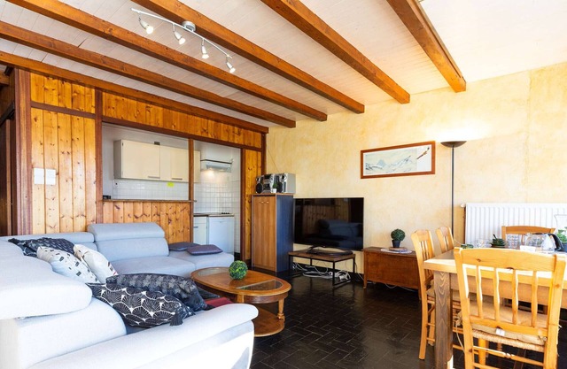 Spacious apartment for 7, near slopes, fireplace, pets allowed