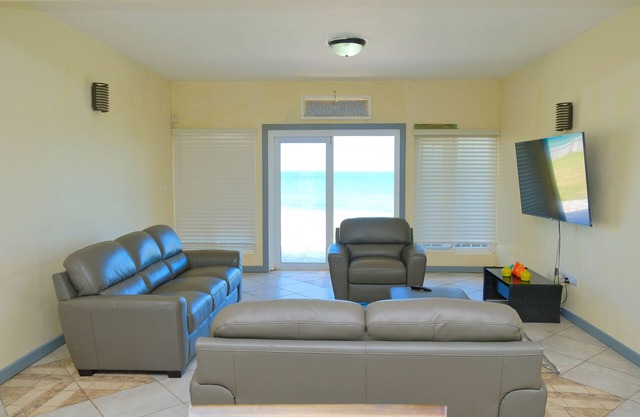 Spacious Ocean Front House. With a Gated Entrance.