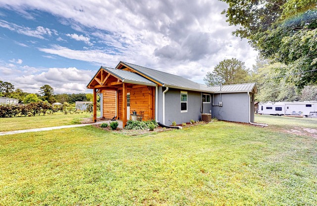 Spacious property with updated homes, streaming, firepit, grill, W/D, central AC