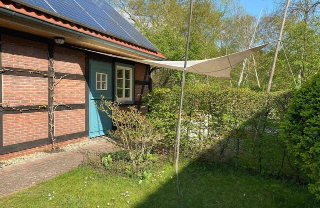 Spacious studio in a small half-timbered house