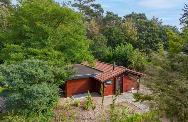 Spacious wooden cottage with infra-red sauna at Veluwe