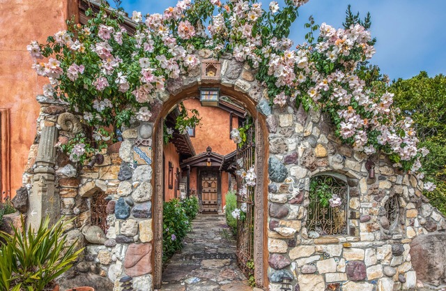 Spectacular Home Hacienda Aguajito, Gated 23 Acre Estate in Carmel, CA