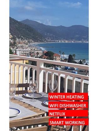 Spectacular sea view - 3 minutes walk from the sea