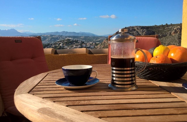 Spectacular views and sunsets from the terrace.