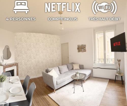 Spring - Centre-Ville - Gare - Spacieux - Netflix