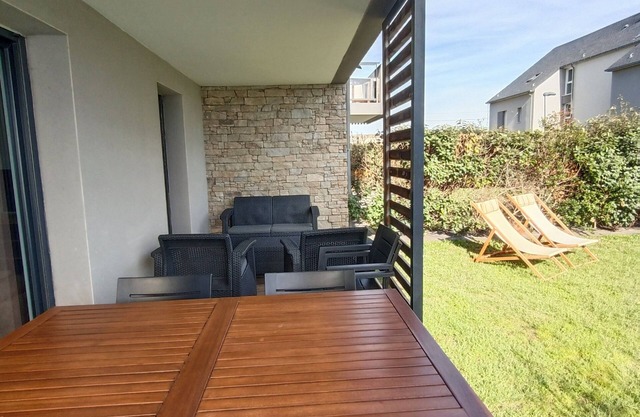 ST MALO T3, 2 Bedrooms, 4 pers, terrace and garden, Pont beach at walking distance