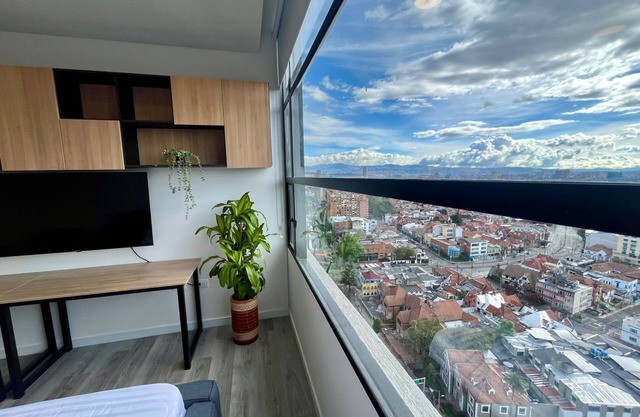 Stay in the cultural and financial heart of Bogota.