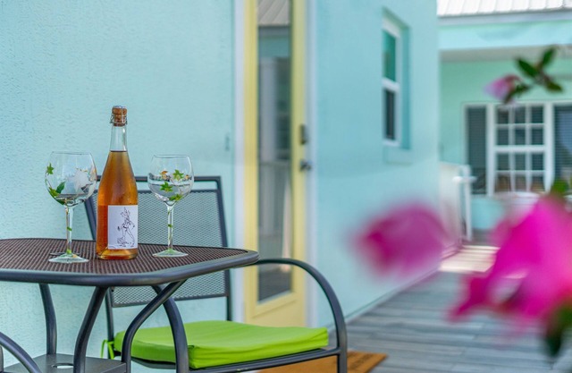 Stay ON Flagler Avenue! Charming Condo with Full Kitchen, Parking and Courtyard!