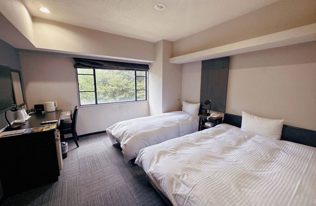 Stay without meals Smoking Semitriple 2 beds/Fukuoka Fukuoka