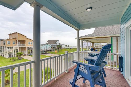 Steps from Gulf Freeport Home with Water Views