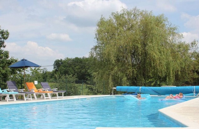 Stone farmhouse, fully equipped, secluded location with private swimming pool in Dordogne